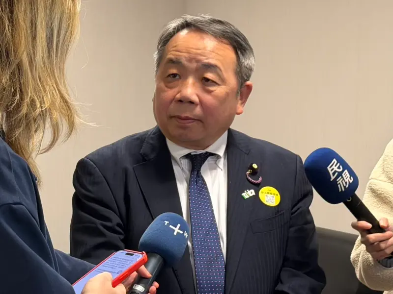 ▲日本參議員石平今（9日）出席印太戰略智庫研討會。（圖／記者陳政嘉攝）