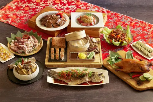 ▲JR東日本大飯店台北旗下吃到飽餐廳「Brilliant 鉑麗安全日餐廳」，也因應春節來臨，即日起至3月4日推出「中華料理主題自助餐」。（圖／JR東日本台北提供）