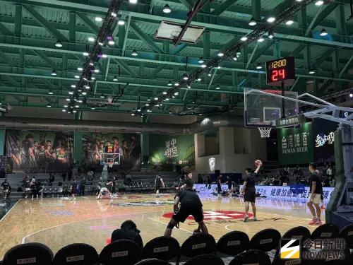 ▲台啤永豐雲豹職業籃球隊於今（9）日迎來2026年首場新主場賽事，對壘強敵新北國王。（圖／記者陳昱慈攝）