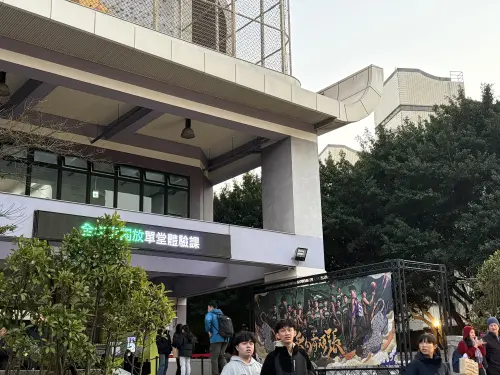 ▲今日開賽前，現場已湧入大批球迷，2000張門票宣告全數完售，為新主場開出紅盤。根據記者現場實測，中壢國民運動中心外雖有機車格與汽車停車場，但在下午5點進場高峰期已「一位難求」，建議往後觀賽球迷提早規劃或搭乘大眾運輸。（圖／記者陳昱慈攝）