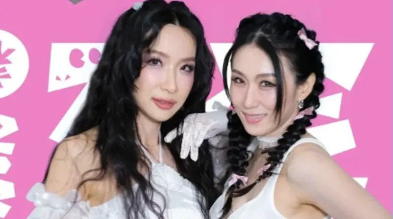 ▲2026 《WE ARE 我們的除夕夜》今（10）日晚間6時錄影，將於下月16日除夕夜播出，回顧去年節目精彩環節，女子團體「中國娃娃」（如圖）唱跳掀起回憶殺，王彩樺重摔倒地，全場觀眾嚇了一大跳。（圖／三立提供）