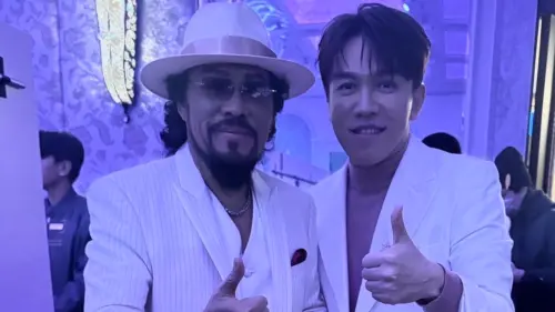 73歲張菲重回舞台照片曝光　後輩藝人許志豪大讚：好親切又好好笑
