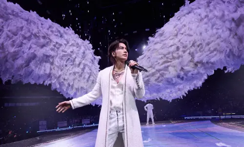 ▲言承旭（如圖）在演唱會連與台下觀眾講話的情緒，都會在提詞機上精準顯示。（圖／翻攝自相信音樂臉書）