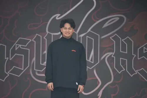 ▲從養傷674天到與日職軟銀簽下3億台幣合約，徐若熙感謝球團與球迷的不離不棄，誓言帶著大家的祝福征戰日職。（圖／記者林柏年攝）