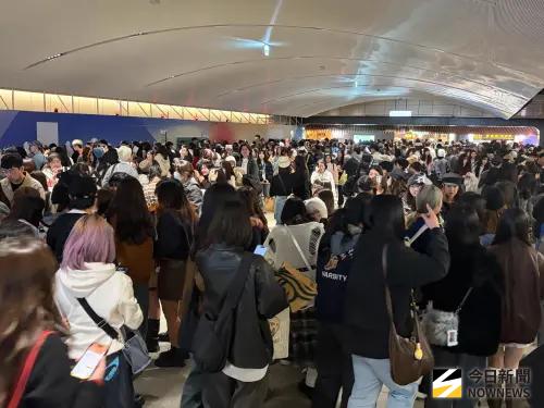 ▲金唱片場外。（圖／記者葉政勳攝）