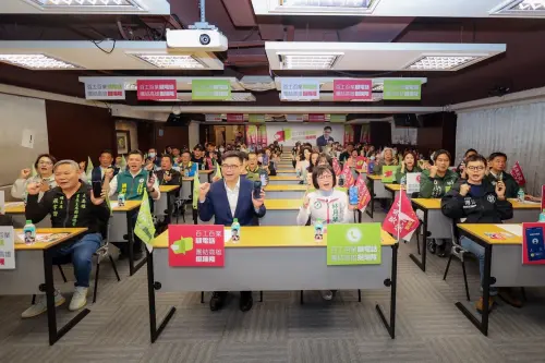 一人再拉20通電話團結顧高雄　賴瑞隆號召工百業顧電話
