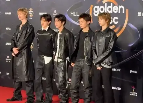 金唱片紅毯／CORTIS走錯路！為耍帥秒變撲克臉　超萌反差引爆笑