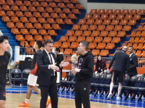 ▲桃園璞園領航猿因原主場桃園巨蛋進行大規模整修，一月份主場賽事正式移師具有悠久歷史的「板橋體育館」。（圖／記者黃建霖攝）