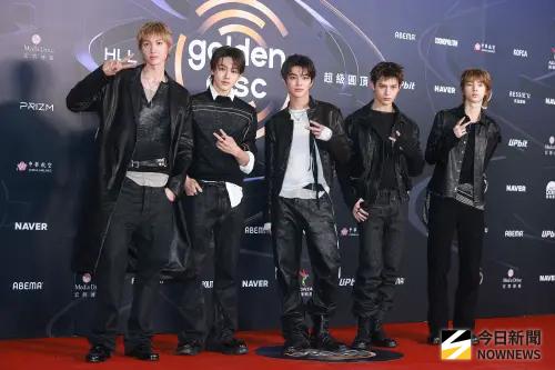 ▲CORTIS出席《金唱片》典禮紅毯。（圖／記者葉政勳攝 ,2026.01.10）