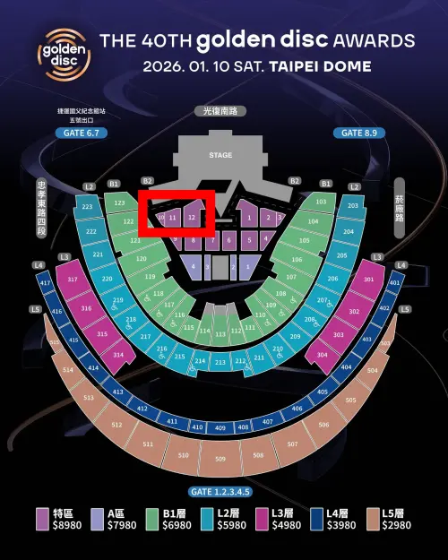 ▲金唱片這三特區是今晚大贏家。（圖／翻攝ibon）