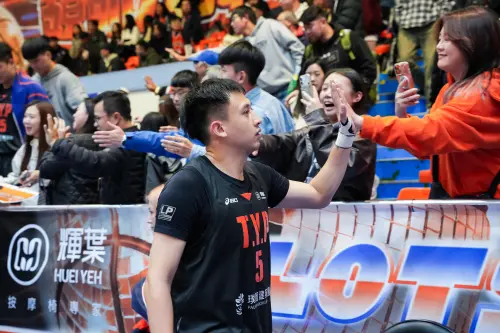 ▲過去曾在這裡和金華國中一起拿下JHBL冠軍的陳將双，對這座板橋體育館也不陌生。（圖／PLG提供）