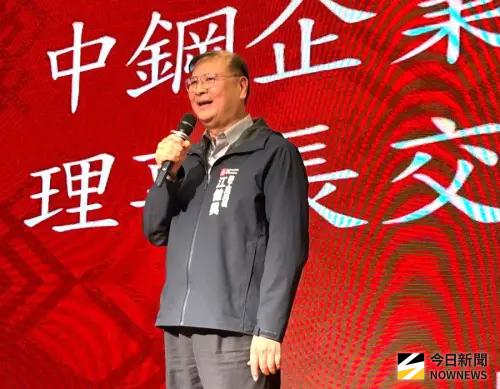 ▲高雄市政府勞工局局長江健興致詞。(圖／記者黃守作攝)