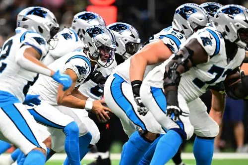 ▲卡羅萊納黑豹以8勝9敗戰績奪下分區冠軍，成為近年最具話題性的低勝率季後賽球隊，外卡戰將在主場迎戰洛杉磯公羊。（圖／美聯社／達志影像）