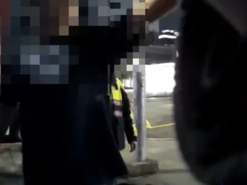 信義醉男推警再飆三字經！發文怒控「被強制上銬」打臉影片曝光了
