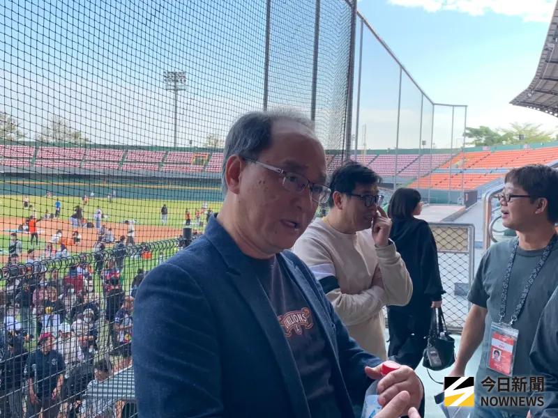 ▲關於「228洋將條款」的議題，統一獅領隊蘇泰安表示，無論要修改時限或廢除，都可以再討論，但現況就是必須要遵守。（圖／記者陳柏翰攝,2025.1.11）