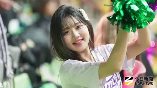 ▲姜秀京坦言愛上台灣應援氛圍。（圖／記者張一笙攝）