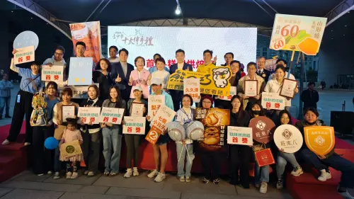 ▲台中十大伴手禮首獎揭曉，包括梨子旗下的七個小日子獲得烘焙組首獎。（圖／記者金武鳳攝，2026.1.11)