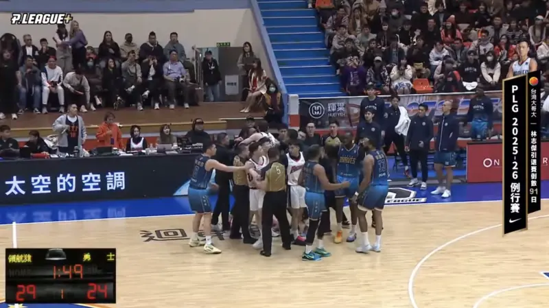 PLG／勇士、領航猿大亂鬥！卡總批哥倫特「想傷人」：應該被禁賽