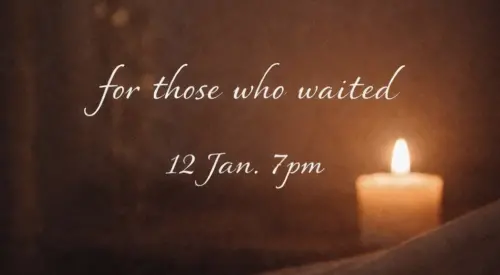 ▲疑似Danielle的IG發文「獻給那些等過的人」預告今晚7點會有新動向。（圖／Danielle IG）