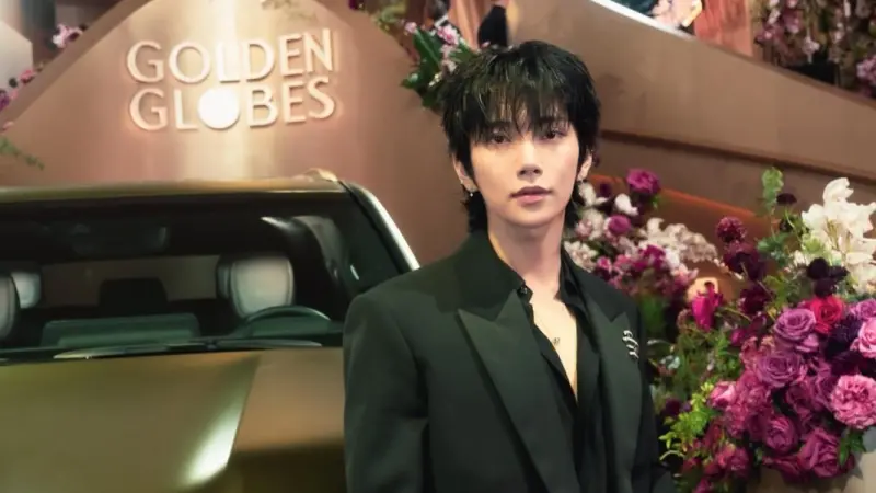 SEVENTEEN Joshua秀深V走金球獎紅毯！自曝回家想見科學怪人