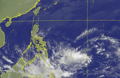 ▲菲律賓東方本周將有熱帶低壓或颱風發展機會，目前已經逐漸在雲圖上可以看到雛形，後續發展起來機會頗高。（圖／中央氣象署cwa.gov.tw）