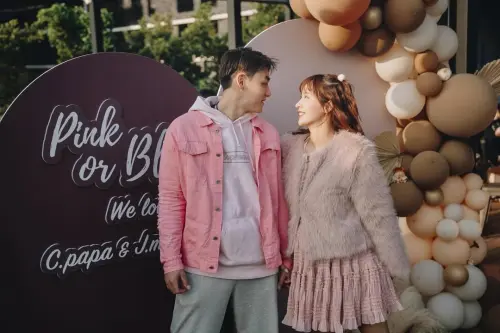 陳晨威助攻得分！老婆是中信啦啦隊女神　啾啾挺孕肚放閃：好棒棒