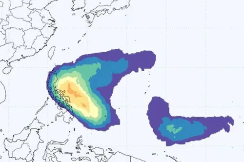 洛鞍颱風估周四生成！路徑往西後大轉彎　周末冷氣團變天又濕又冷

