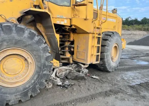 快訊／台東砂石場工安奪命！老翁遭重機械輾斃　家屬忍痛放棄急救
