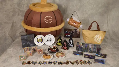 壽司郎魔物獵人1/16開搶！藥水瓶、全熟肉面紙套、絨毛爆彈桶39款
