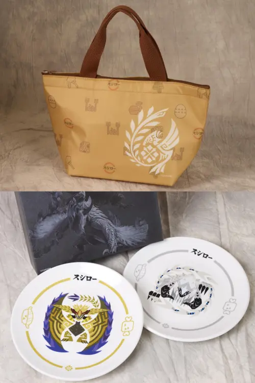 ▲滿額加價購，行獵便當袋（圖上）、獵盤2入組（圖下）。（圖／壽司郎sushiro.com.tw）