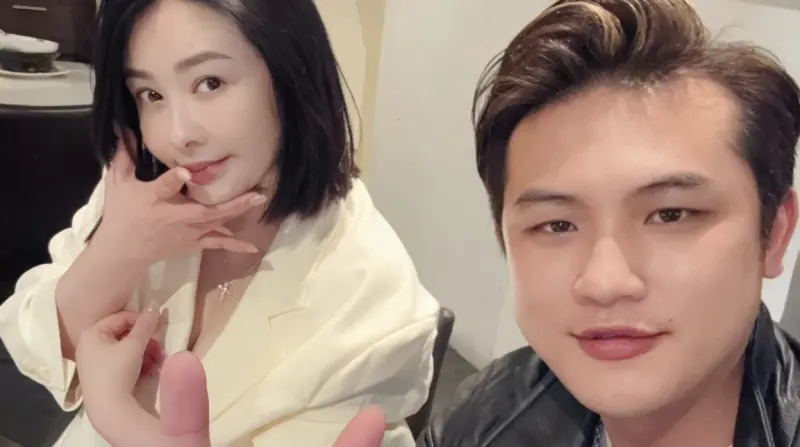 ▲49歲資深女星蕭淑慎（左）和小15歲老公梁軒安（右）2017年結婚，女方認了要男方「花錢解決需求」，梁軒安今（13）日稍早回應：「比較沒有性致，我本身沒有關係，我們一起養貓就好了，不要再鬧出人命。」（圖／翻攝自蕭淑慎臉書）