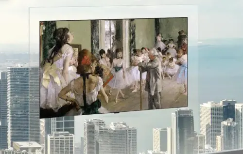 ▲LG重啟Wallpaper TV壁紙電視系列，推出僅約9mm的極致纖薄機LG OLED evo W6。（圖／翻攝官網）