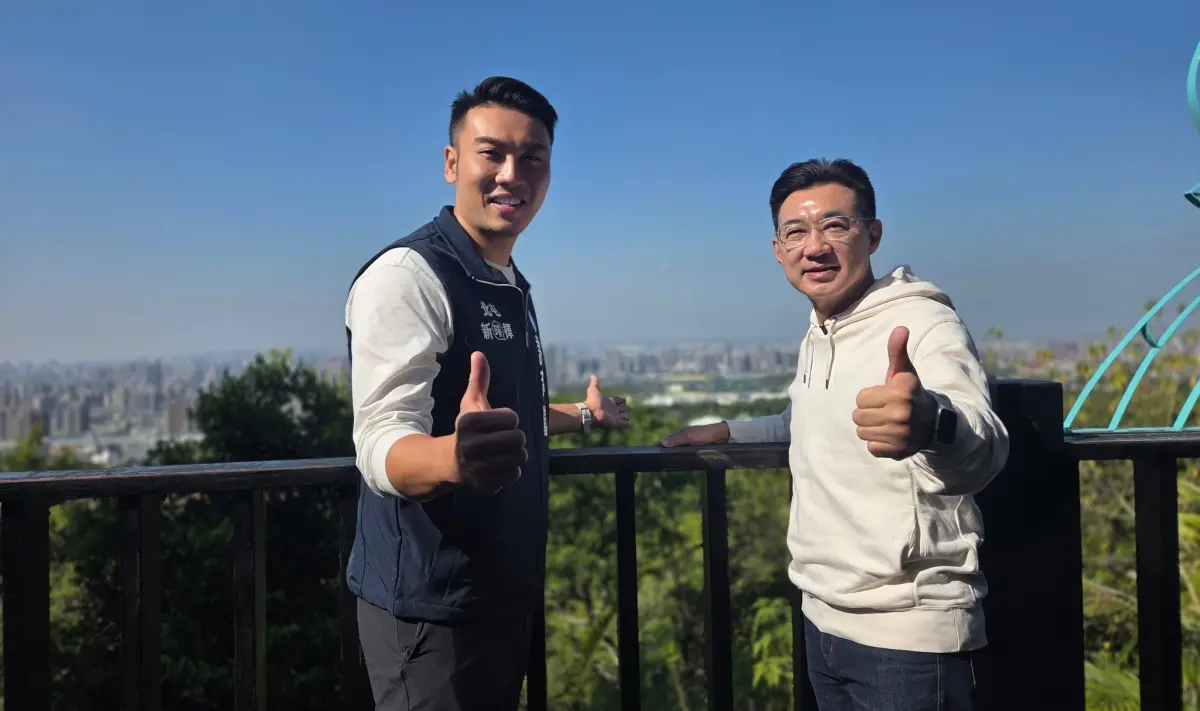 ▲許育璿被地方政壇視為立法院副院長江啟臣的子弟兵。（圖／翻攝許育璿臉書，2026.01.13）