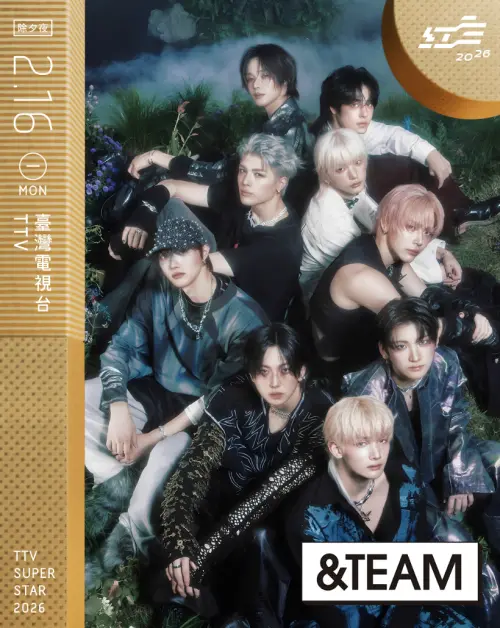 ▲&TEAM（圖／台視提供）