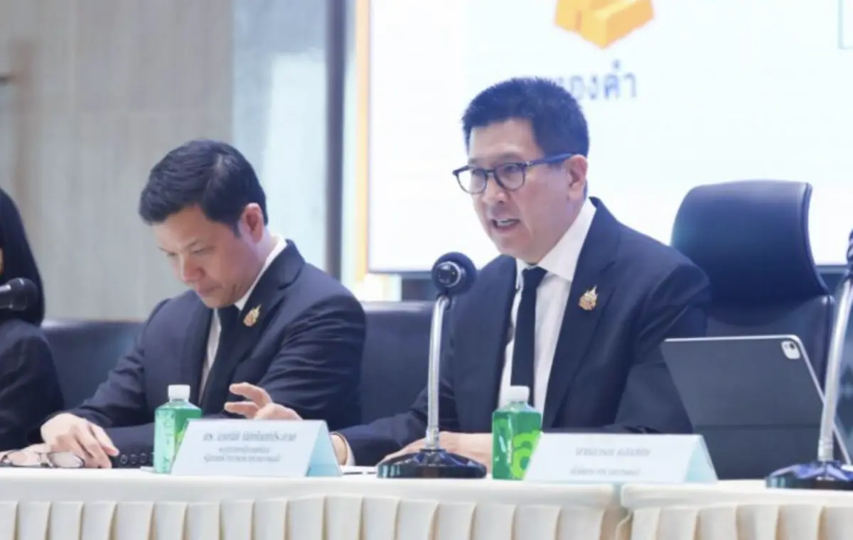 ▲泰國政府宣示打擊洗錢，將針對黃金交易與數位資產加強監管。（圖／翻攝自prachachat）