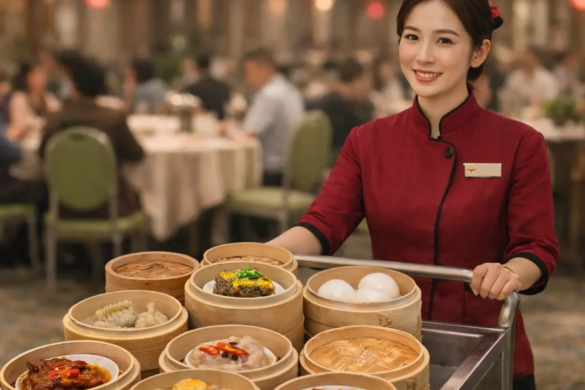 ▲福容大飯店台北一館的港式餐廳「福粵樓」，即日起至2026年6月30日推出「港味狂歡」主打推車港點，並於週一至週五平日午、晚餐全品項打68折。（圖／福容大飯店台北一館提供www.fullon-hotels.com.tw/tp/tw/）