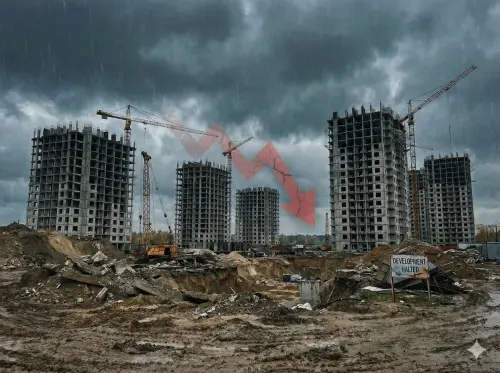 房市核彈！土方之亂壓垮中小建商　李同榮示警：房價恐加速硬著陸
