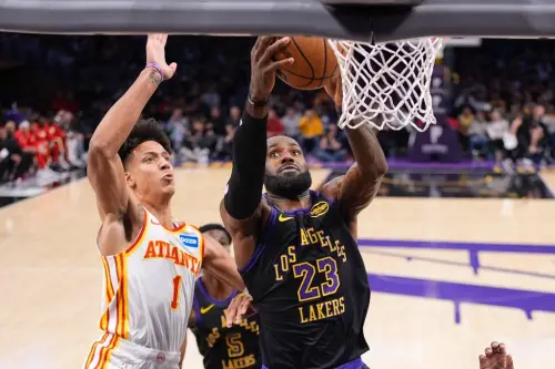 NBA／詹皇砍31分準大三元！湖人141：116擊潰老鷹　終止近期3連敗
