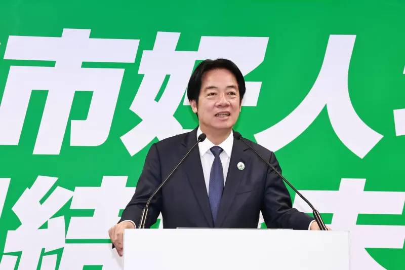    ▲賴清德推薦温世政。（圖／記者吳翊緁攝，2026.01.14）  