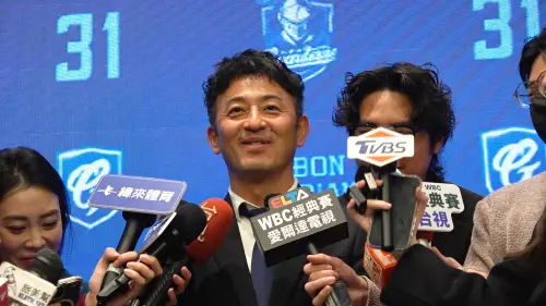 中職／後藤光尊迎接林岱安加盟！一上台就開玩笑：我也是FA加盟的
