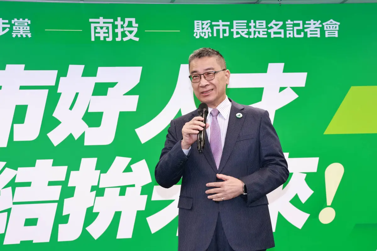 ▲徐國勇表示，在蔣萬安宣布該政策前，已經有10個縣市在做營養午餐，蔣萬安難道不覺得慚愧嗎？（圖／記者吳翊緁攝，2026.01.14）