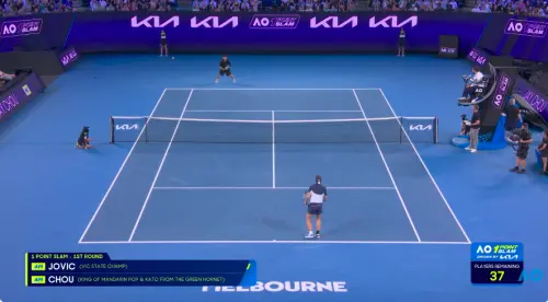 周杰倫澳網初登場慘敗！遭對手秒殺畫面曝光　網傻眼：腳都沒移動
