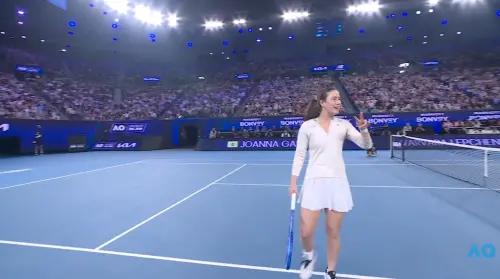 ▲葛蘭喬安娜是台英混血兒，全家10歲就遷移居住台灣，日前才剛拿下職業生涯首座WTA125等級坎培拉女網賽事冠軍。（圖/Australian Open）