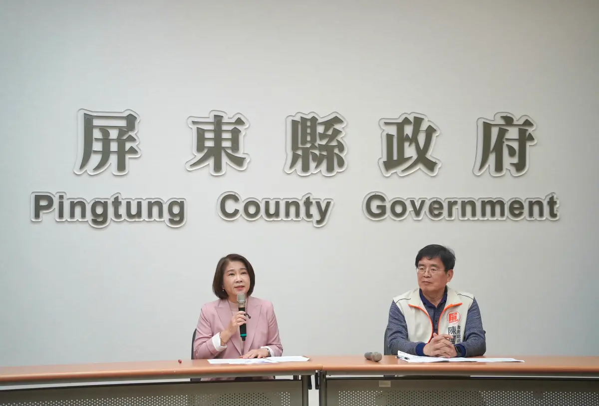 ▲周春米今宣布，自115學年度起，全面補助縣內所屬高國中小學生營養午餐費用。（圖／屏東縣府提供）