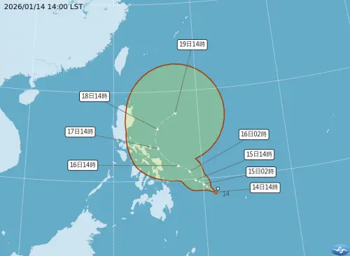 2026首颱洛鞍估明生成！北東水氣增加濕一片　下周強冷氣團剩11度
