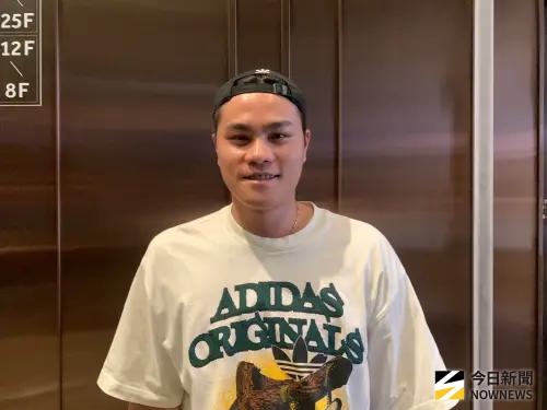 ▲中信兄弟外野手宋晟睿完成經典賽中華隊第一階段報到，他表示，很開心能夠再次收到中華隊邀請。（圖／記者陳柏翰攝,2025.1.14）