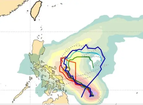 洛鞍颱風動態！賈新興：估今天生成「路徑轉圈圈」　北東周末有雨
