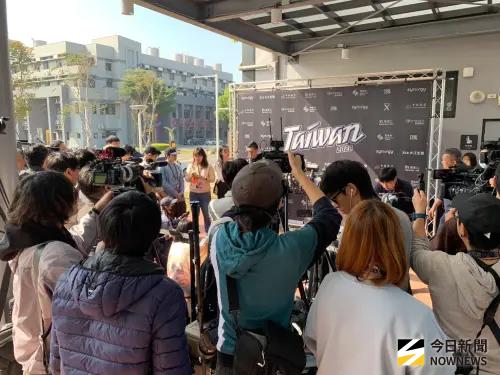 ▲經典賽中華隊在國訓中心開訓，現場有超過百位媒體到訪。（圖／記者陳柏翰攝）