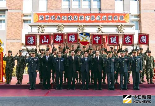 總統賴清德出席關廟砲校新校區落成啟用
