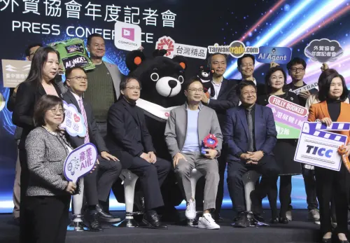 ▲貿協今年三大工作重點環繞著全球佈局、產業AI化、AI產業化來進行。（圖／記者鍾泓良攝影）